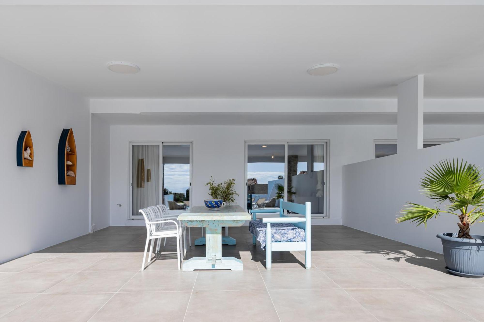 Mythos Villas Damnoni Bagian luar foto