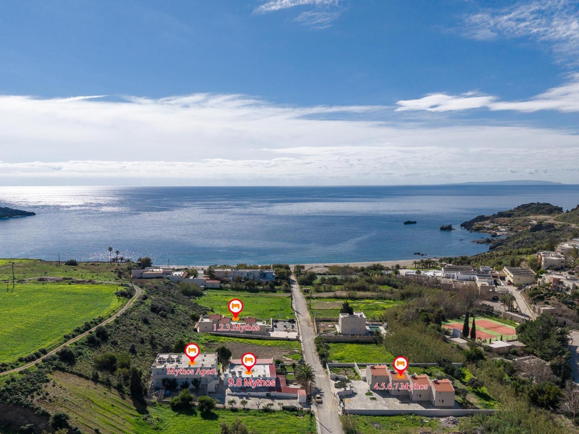 Mythos Villas Damnoni Bagian luar foto